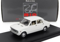 Modellauto Statisch Diecast Fiat 128 1972 Weiss Modellbau Massstab 1/43