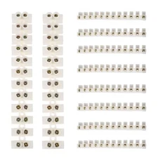 10PCS 12-Position Terminal Strip Electric Barrier Block 10Amp 380V Projects