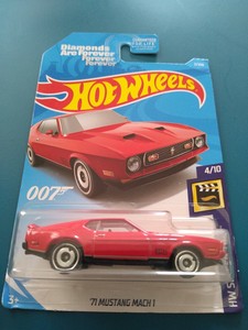 hot wheels 71 mustang mach 1 007