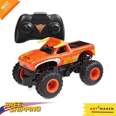 Official El Toro Loco 1:24 Scale RC Monster Truck - Perfect Gift for Kids 4+