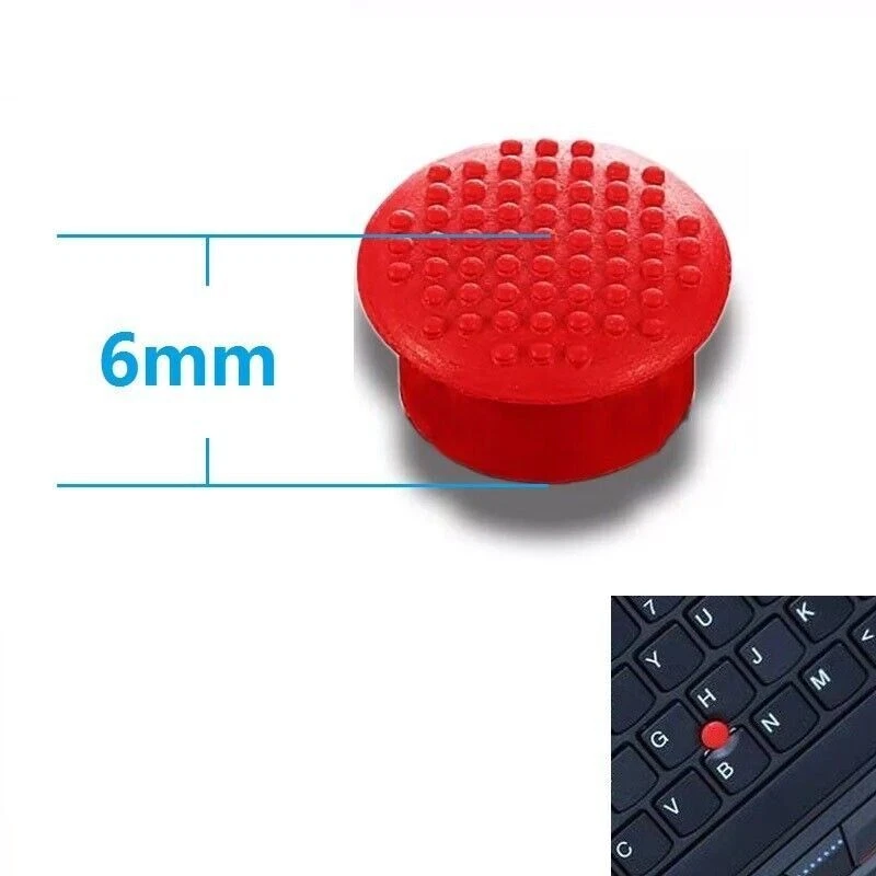10x Red TrackPoint Caps Mouse Pointer for Lenovo Thinkpad T410 T420 T430 R400 - Image 3 of 4