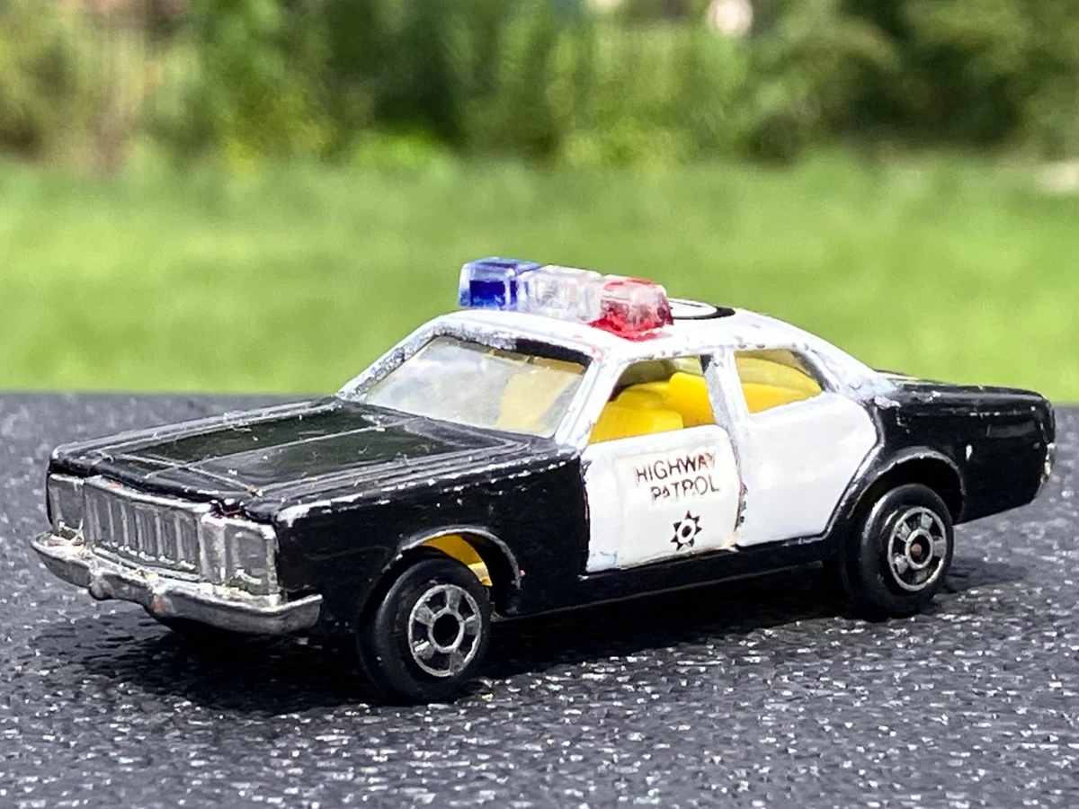 Plymouth 1:64 Scale Vintage Manufacture Diecast Police Vehicles