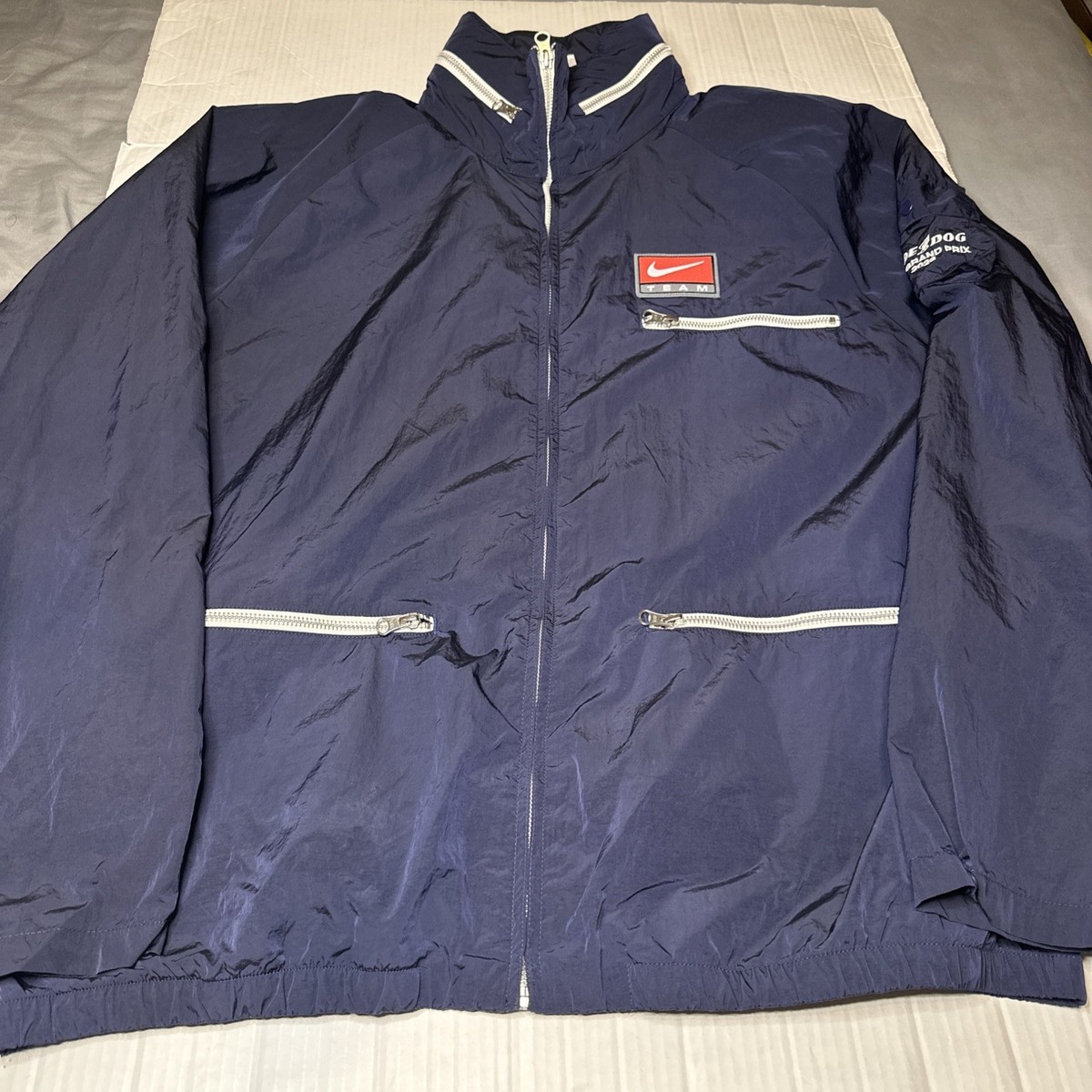 2023 Nike Grand Prix Shoe Dog Team Jacket Full Zip Lightweight