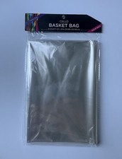 Cello Basket Plastic Bags, 22 x 25 Qty 6