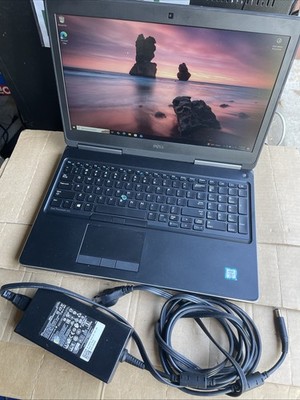 Dell Precision 7510 i7-6820HQ 2.70GHz 8GB 256GB Radeon R9, Windows 10 Laptop
