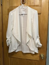 Forever 21 White Cardigan