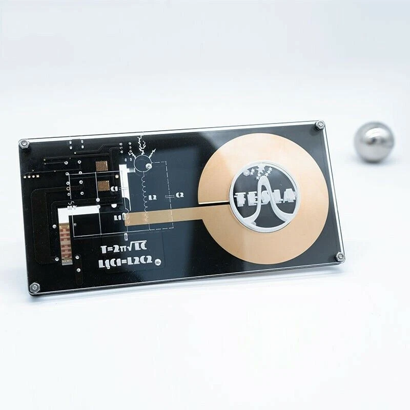 Mini Tesla Coil Artificial Lightning Generator Efficiency Scientific Experiment - Image 3 of 4