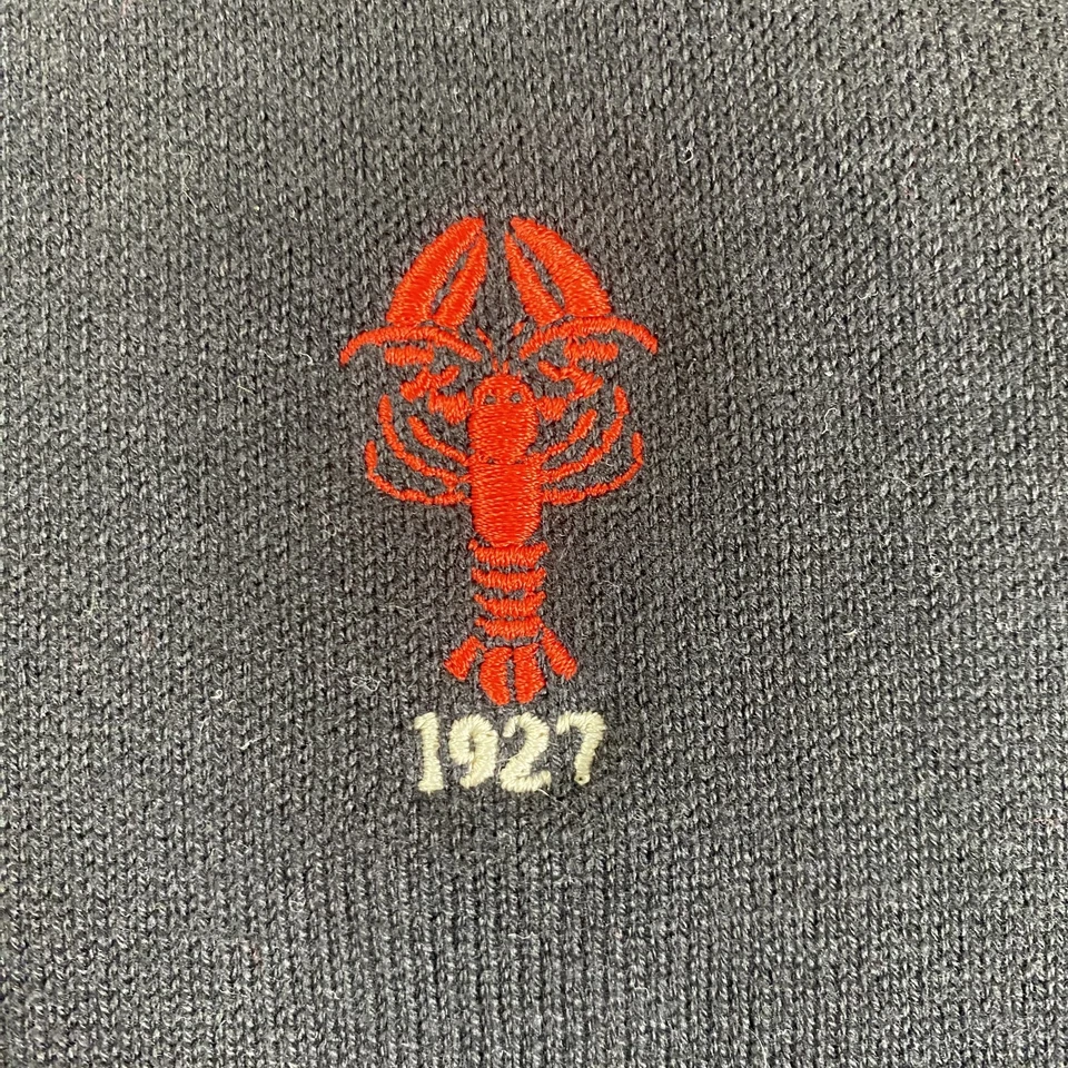 Cutter & Buck Jacket Mens XXL Black WindTec Vest 1/4 Zip Mock Neck Golf Logo - Image 4 of 4