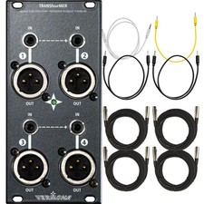 Vermona TRANSfourMER Quad Transformer-Isolated Output Eurorack Module CABLE KIT