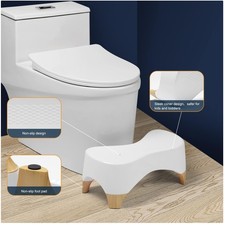 Healthy Bathroom Squat Stool 550 lbs