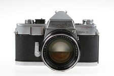 MINOLTA SR-3 Gehäuse mit Rokkor PF 58mm f/1,4 - SNr: 1289139