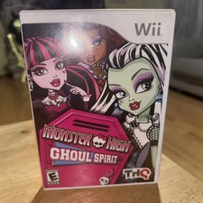Monster High: Ghoul Spirit - Nintendo Wii No Book