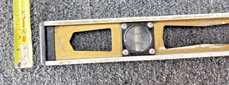 Sears Craftsman 24" Level Aluminum Model 9-39928-24 in. 60 CM, VINTAGE, USA - Image 2 of 4