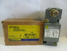 Square D 9007C68T10 Limit Switch Rotary Head 10A 600V 2NO/2NC NEW