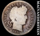 1911 Barber Dime- Silver- Scarce Better Date No Reserve #J6671