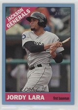 2015 Topps Heritage Minor League Edition Blue Border Jordy Lara #123 3j2