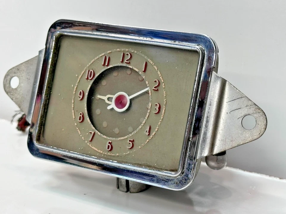 1937 Buick Borg перчаточный ящик двери приборной панели часы оригинальный GM деталь - Изображение 2 из 4