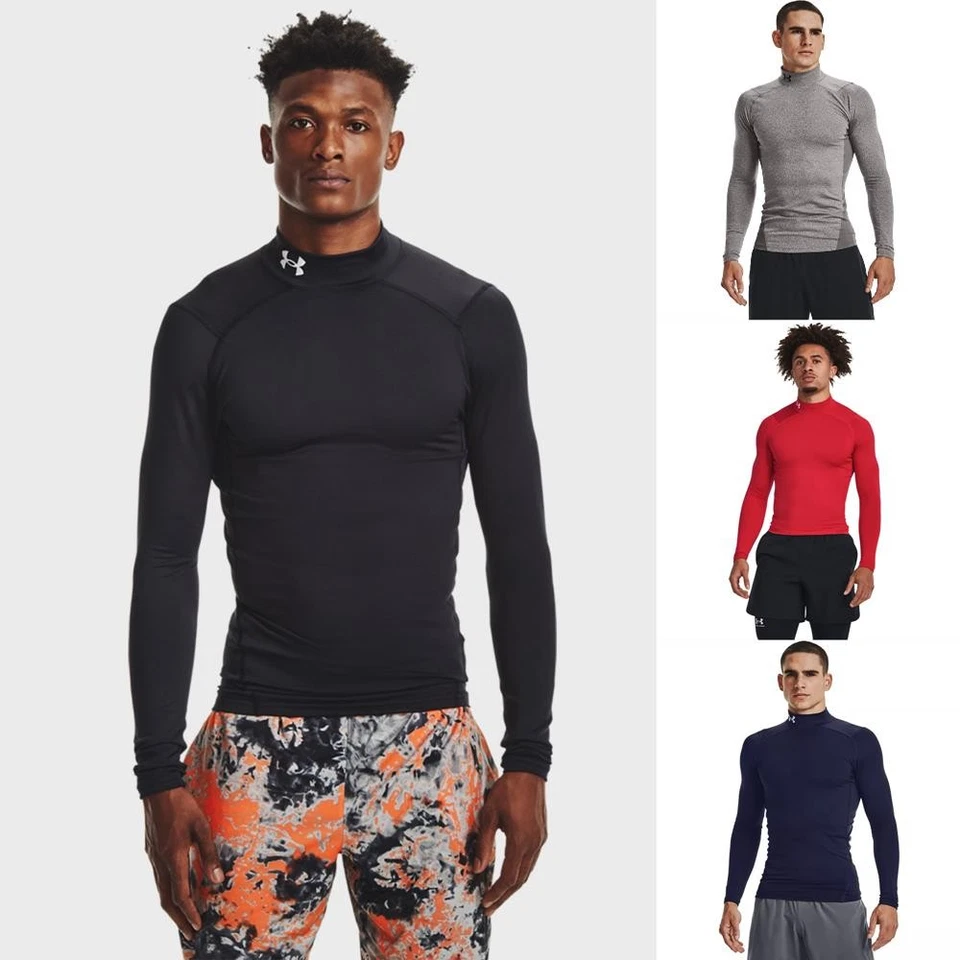 Under Armour ColdGear Compression Fitted Mock Herren Longsleeve Shirt - Bild 1 von 1