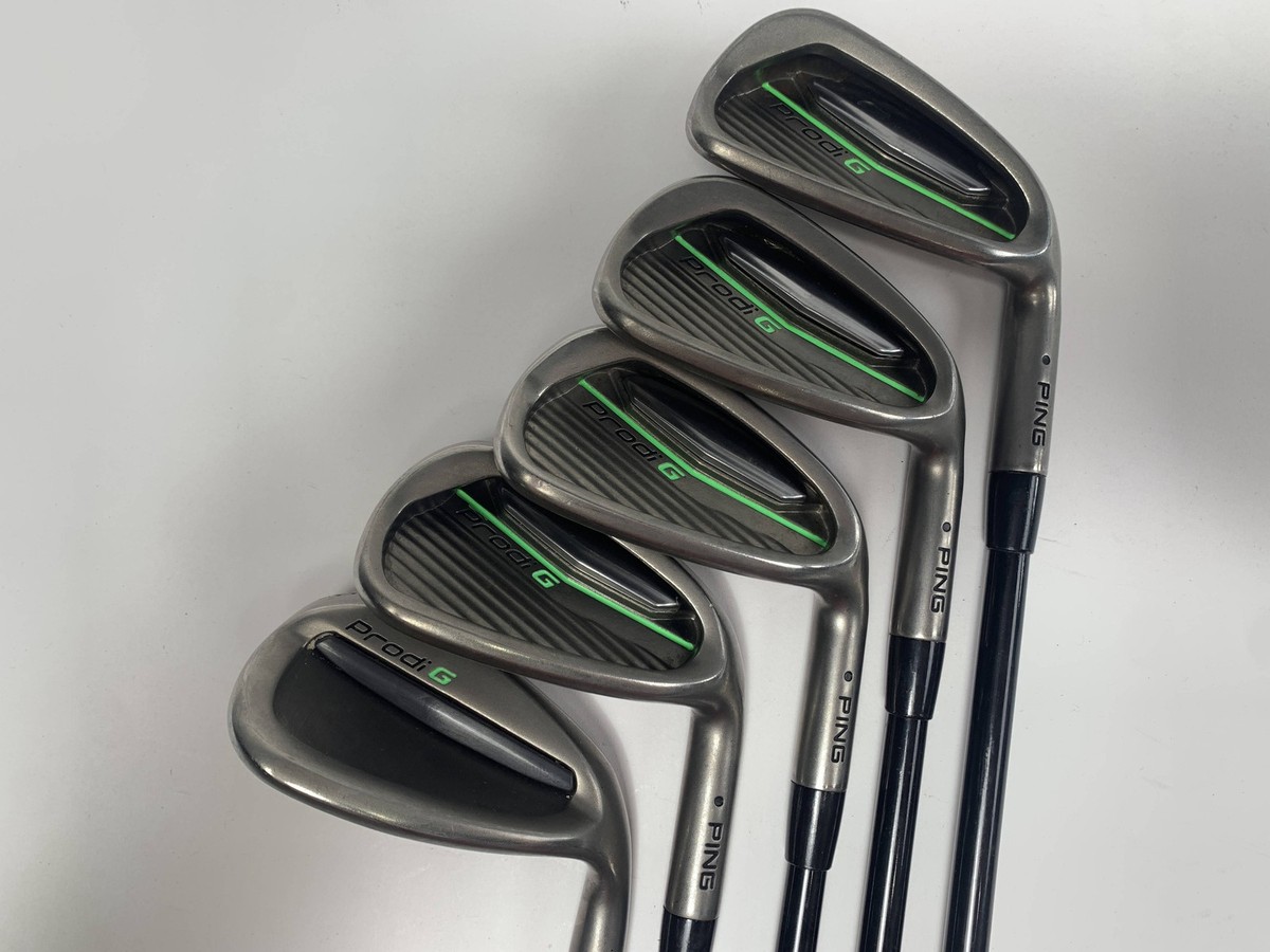 PING Prodi G アイアンセット 7本セット Ping Prodi G Iron Set 7-PW+SW Black Dot Prodi G Youth Graphite