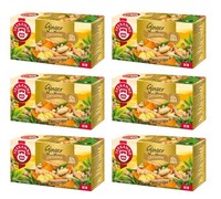 Teekanne Ingwer Kurkuma Tee 6X 20 Teebeutel - KräUtertee Mischung LäNdertee