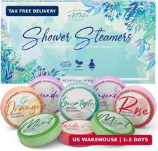 Shower Steamers Aromatherapy 8 Pack - Gifts for Women, Shower Bombs with Essenti