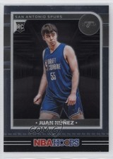 2024-25 Panini NBA Hoops Rookies Premium Juan Nunez #266 7ns
