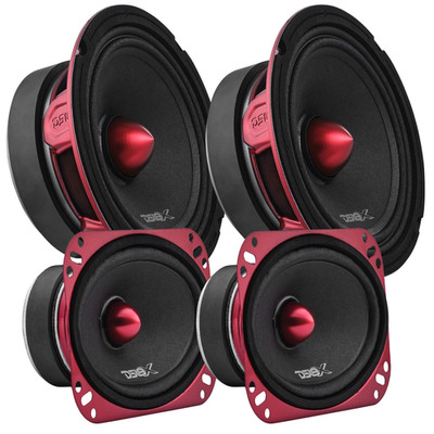 DS18 Combo - 2x PRO-X6.4BM 6.5'' Speakers and 2x PRO-X46.4BM 4x6'' Loudspeakers