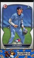 Luis Garcia 1st 2023 Bowman Prospects #BP-94 Toronto Blue Jays