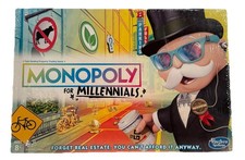 Hasbro Monopoly for Millennials Board Game For Up To 6 Players New & Sealed
