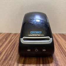 DYMO LabelWriter 550 Turbo Black Silver Office Thermal Label Printer- No Cable