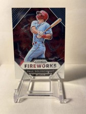 2021 Panini Prizm Paul Goldschmidt Fireworks #FW8 Cardinals