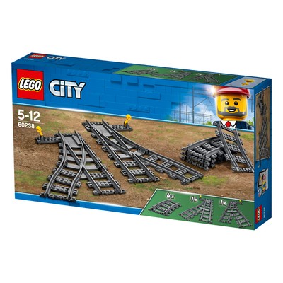 Binario Rotaie Treno Lego City LEGO City Switch Train Tracks With