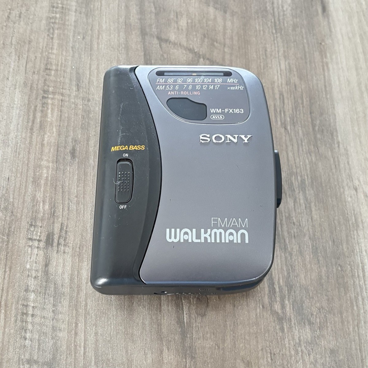 Sony Walkman WM-FX163 AM/FM Cassette Player - New Belt