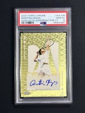 Marketplace image: 2025 Topps Chrome MARTINA HINGIS Aces Auto-Superfractor #1/1 PSA 10 [ONE OF ONE]