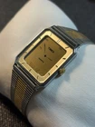 Vintage Timex Illusion Z Cell LCD Digital Watch Stainless Band,19T,New Battery