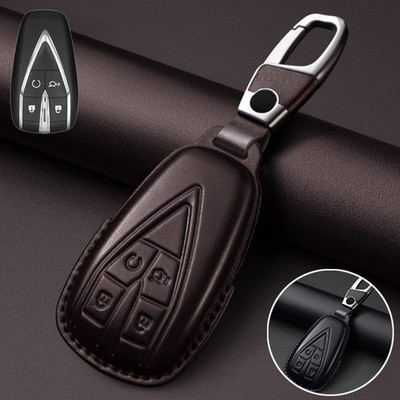 Genuine Leather Car Key Fob Case Cover For Changan CS55 PLUS CS75 PLUS CS35 PLUS