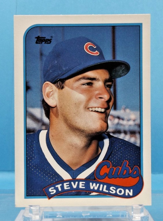 1989 Topps Traded #131T - Steve Wilson RC - Chicago Cubs - Near Mint