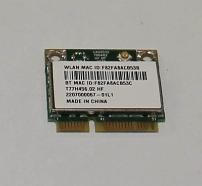 BCM943142HM Broadcom Half Mini Pci-E Wireless Wlan Wifi Bluetooth Card''GRADE A''