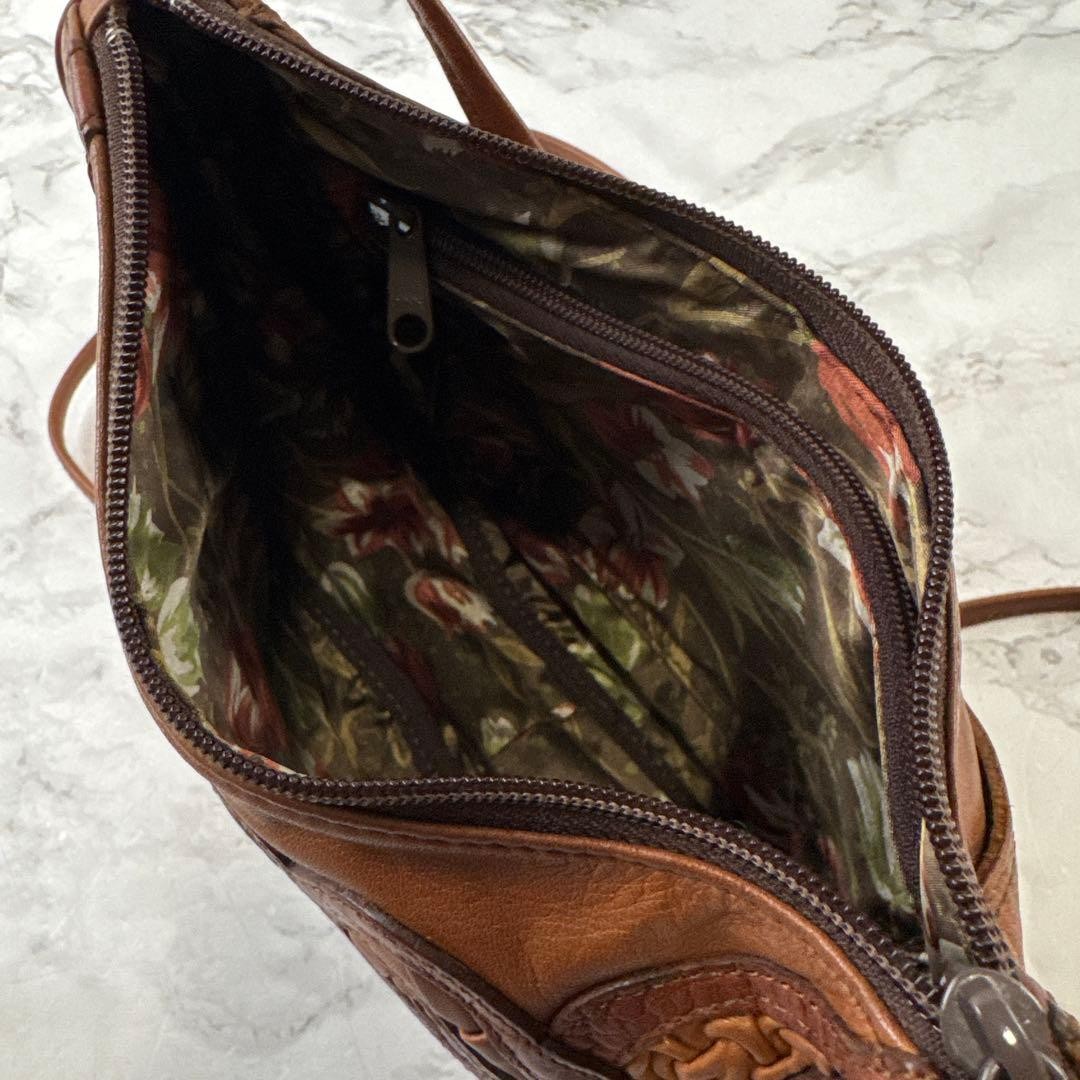 IBIZA Flower Patchwork Leather Mini Shoulder Bag … - image 9