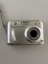 HP Photosmart M537 6.0MP 3x Zoom Silver Compa...