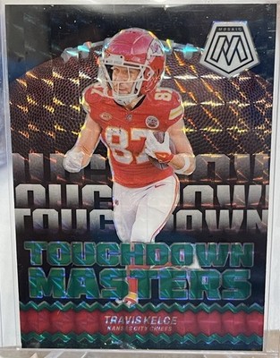 2024 Panini Mosaic - Touchdown Masters Travis Kelce #TM-TKE Green Prizm CHIEFS