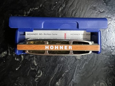 Hohner Blues Harp MS-Serie 532BX-Bb Tonart Bb Mundharmonika Made in Germany