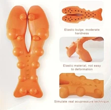 Trapezius Trigger Point Massager Neck Back Tissue Muscle Relaxer Pain Relief