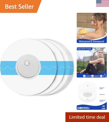 40 Hypoallergenic Libre 3 Sensor Covers - Waterproof & Easy Application Patches
