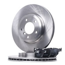 RIDEX Bremsenset Hinten Bremsscheiben Beläge für BMW 3 Limousine (E46) 3 Touring