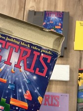 Tetris (Nintendo NES, 1989) CIB Complete w/ Poster & Inserts Tested Works