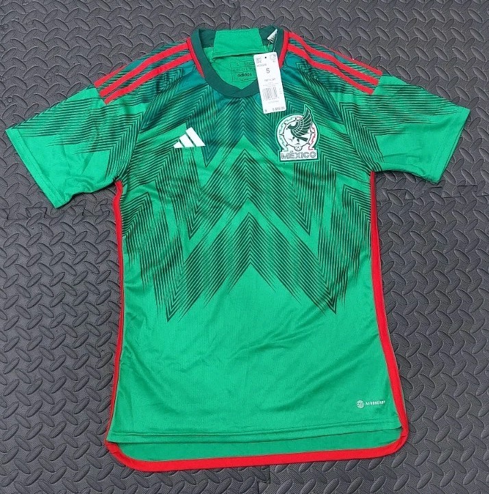 adidas Men's Mexico National Team 22/23 Football Soccer Jersey Shirt El Tri