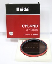 USED Haida PROII 72mm CPL-VND 2-in-1 Filter 3-7 Stop Variable ND + CPL