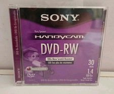 Sony Handycam DVD-RW Recording Disk 30 Minutes 1.4 GB