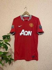 Manchester United Home 2011/12 Nike Vidic #15 Soccer Shirt Football Jersey -M